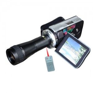 Filmadora Portátil Digital Vivikai 5MP CMOS com tela TFT LCD